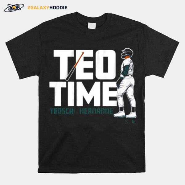 Teoscar Hernandez Teo Time Seattle T-Shirt