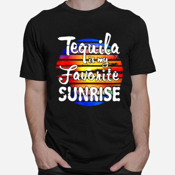 Tequila Is My Favorite Sunrise Vintage T-Shirt