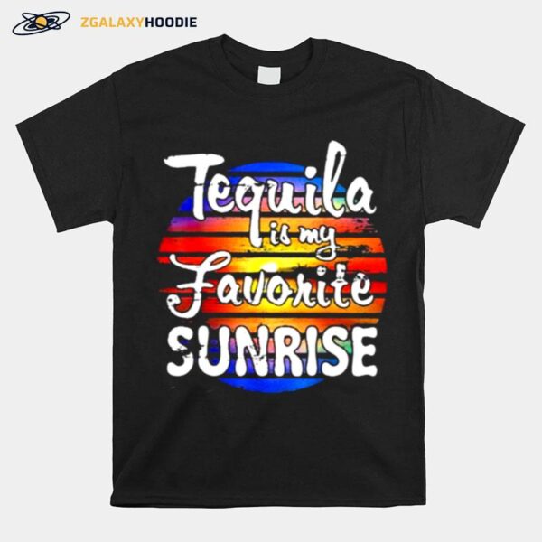 Tequila Is My Favorite Sunrise Vintage T-Shirt