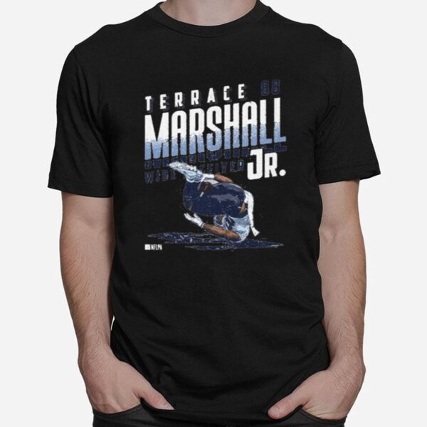 Terrace Marshall Jr. Carolina Player Name Copy T-Shirt