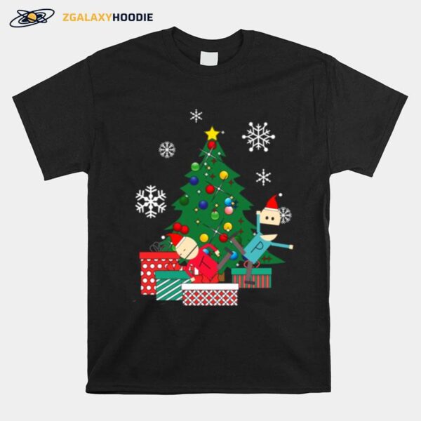 Terrance And Phillip Around The Christmas Tree South Park T-Shirt