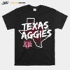 Texas Aggies Basketball Texture 2022 T-Shirt