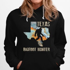 Texas Bigfoot Hunter Hoodie