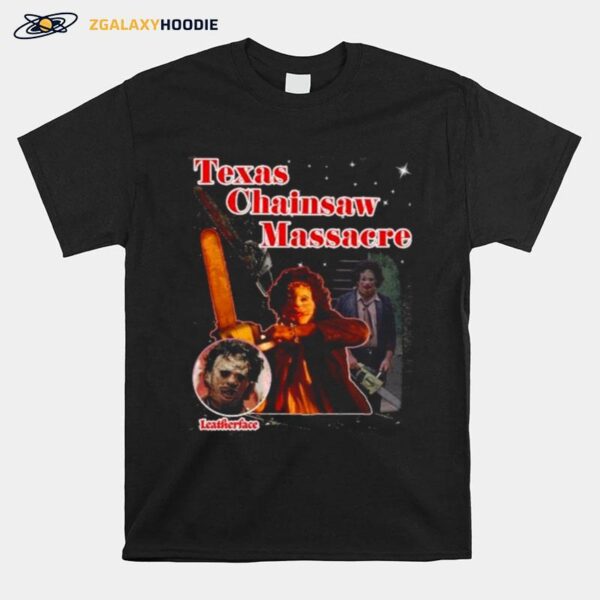 Texas Chainsaw Massacre Y2K Leatherface Horror Movie T-Shirt