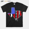 Texas Faith American Flag T-Shirt