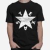 Texas Flag De Zavala T-Shirt