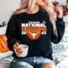 Texas Longhorn Volleyball 2 Sided National Champions 2022 Tee Sweater