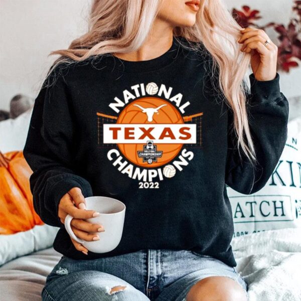 Texas Longhorns 2022 National Volleyball Champions Sweater