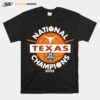 Texas Longhorns 2022 National Volleyball Champions T-Shirt