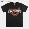 Texas Longhorns 2023 Big 12 Womens Basketball Regular Season Champions T-Shirt