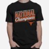 Texas Longhorns Fanatics Branded 2022 Womens Volleyball National Champions T-Shirt