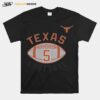 Texas Longhorns Football 05 Bijan Robinson T-Shirt