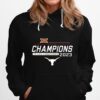 Texas Longhorns Womens Swimming Diving 2023 Big 12 Champions Hoodie
