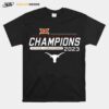 Texas Longhorns Womens Swimming Diving 2023 Big 12 Champions T-Shirt