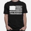 Texas Neanderthal American Flag T-Shirt