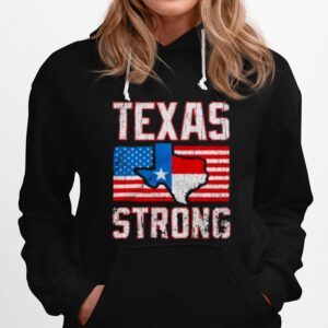 Texas Strong American Flag Hoodie