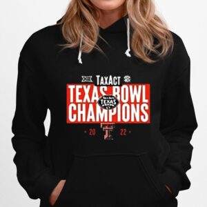 Texas Tech Red Raiders 2022 Texas Bowl Champions Hoodie