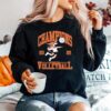 Texas Volleyball Champs Barstool Sports Sweater