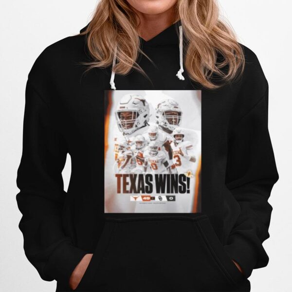 Texas Wins Red River Shootout Hoodie