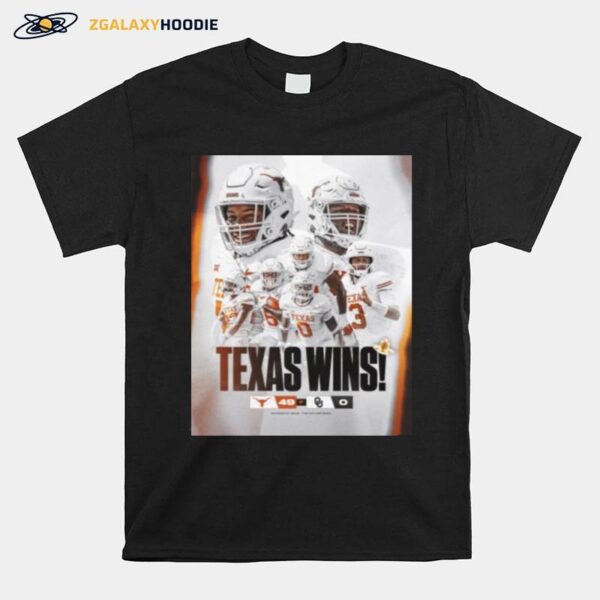 Texas Wins Red River Shootout T-Shirt