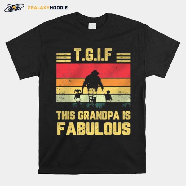 Tgif This Grandma Is Fabulous Vintage T-Shirt