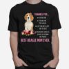 Thank For Loving Me Best Beagle Mom Ever T-Shirt