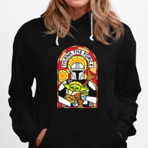 Thank The Force Baby Yoda Star Wars The Mandalorian Hoodie