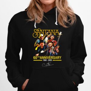 Thank You For The Memories Santana 60Th Anniversary Hoodie