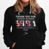Thank You For Your Music And The Memories Selena Quintanilla Perez 1971 1995 Signature Hoodie