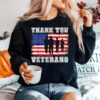 Thank You Veterans U.S. Flag Soldier Patriotic T B09Znwhn92 Sweater