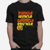 Thankful For My Huncle Uncle Gruncle Druncle Family Pumpkin Halloween T-Shirt