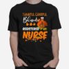 Thankful Grateful Blessed Registered Nurse Thanksgiving T-Shirt