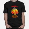 Thanksgiving Turkey Gobble Til You Wobble T-Shirt