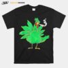 Thanksgiving Turkey Weed Pot Smoker T-Shirt