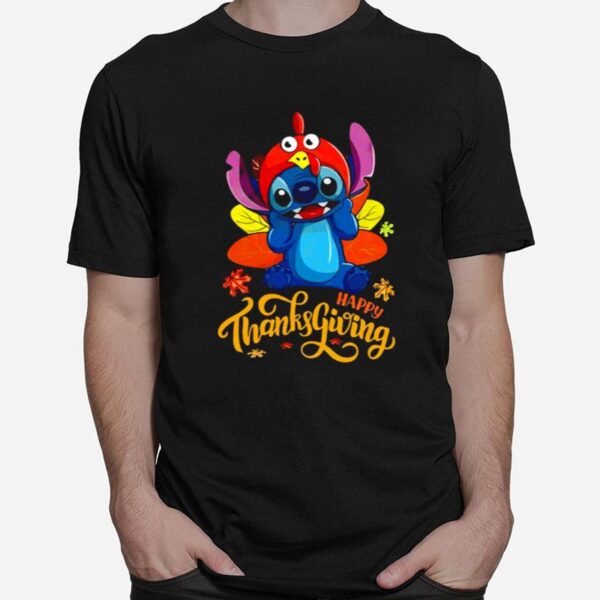 Thanksgiving With The Stitch T-Shirt