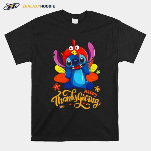 Thanksgiving With The Stitch T-Shirt