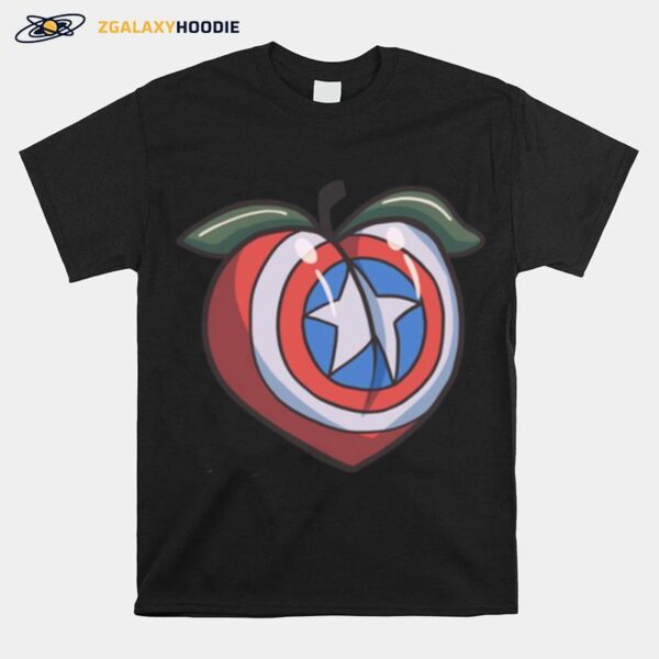 Thats Americas Peach Avengers Captain America T-Shirt