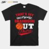 Thats My Awesome Grandson Out There Basketball T-Shirt