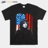 The 355 Jessica Chastain Mace American Flag T-Shirt