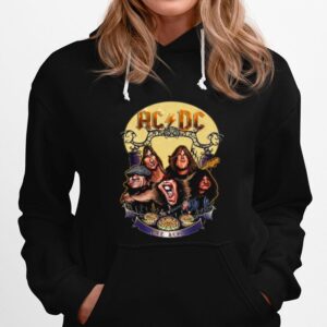 The Acdc Rock Band Comic Halloween Hoodie