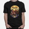 The Acdc Rock Band Comic Halloween T-Shirt