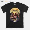 The Acdc Rock Band Comic Halloween T-Shirt