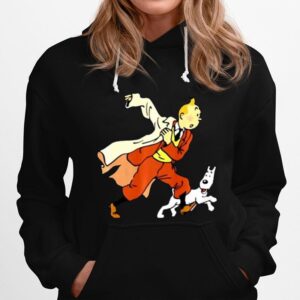 The Adventures Of Tintin Comic Hoodie