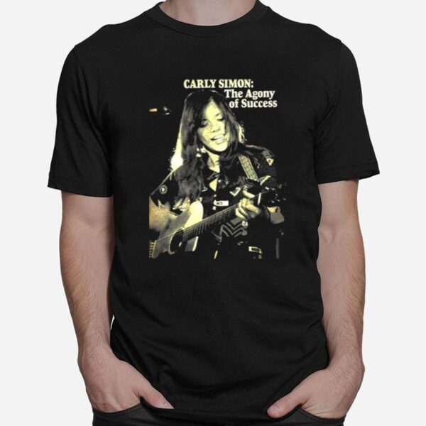 The Agony Of Success Carly Simon Retro T-Shirt