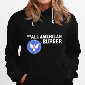 The All American Burger Fast With Hoodie