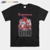 The Arizona Cardinals 125Th Anniversary 1898 2023 Thank You For The Memories Signatures T-Shirt