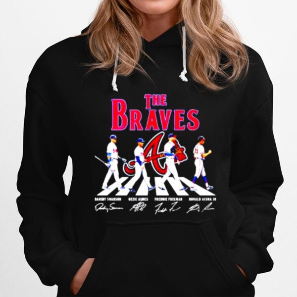 The Atlanta Braves Abbey Road Signatures Hoodie