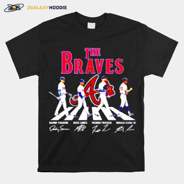 The Atlanta Braves Abbey Road Signatures T-Shirt