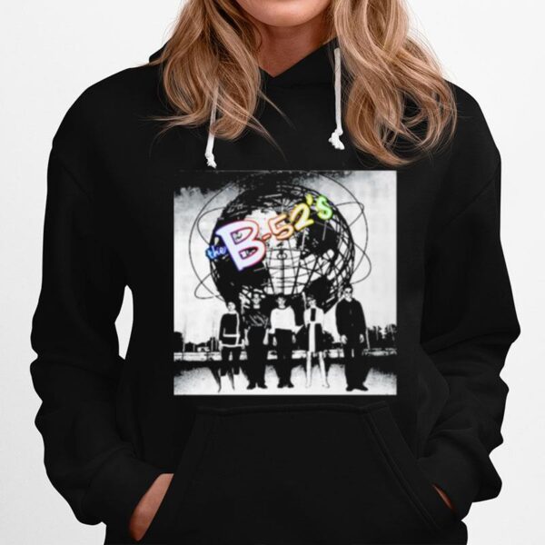 The B 52S Retro Black White Hoodie