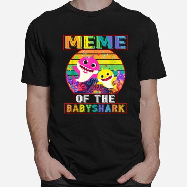 The Baby Shark Birthday Meme Shark T-Shirt